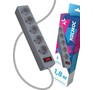 КОСМОС FKSM1.8M5G(G)  5 роз х 1,8 м, серый