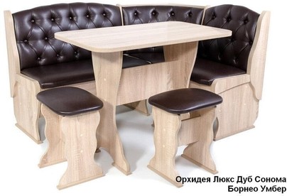 БИТЕЛ ОРХИДЕЯ ЛЮКС Дуб Сонома/Умбер (шоколад)