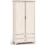 МЕБЕЛЬКОМПЛЕКС Мирелла Шкаф 2х створчатый Бодега Светлая/Патина