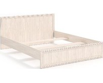 МЕБЕЛЬКОМПЛЕКС Мирелла Каркас кровати 1600 мм под независимый ортопед Бодега Светлая/Патина