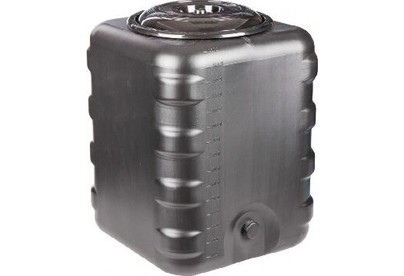 АЛЬТЕРНАТИВА М6463 для душа 150л квадратный (черный)