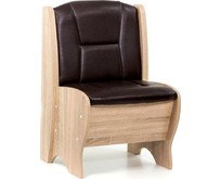 БИТЕЛ ЛОТОС СКАМЬЯ 550 ОДНОТОН (ДУБ СОНОМА, Борнео умбер)