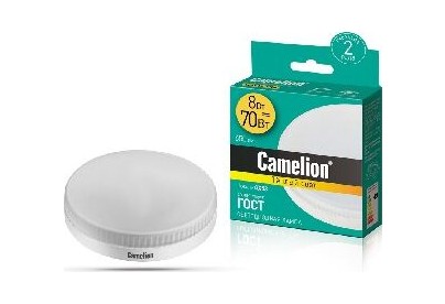 CAMELION (13474) LED8GX53/830/GX53/8Вт