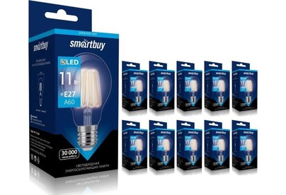SMARTBUY (SBLA60F1140KE27) 11W/4000K/E27