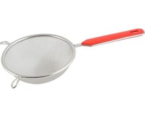 MALLONY Дуршлаг из нерж стали с пластик. ручкой Tagliatelle, диа 14 см (985503)