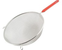 MALLONY Дуршлаг из нерж стали с пластик. ручкой Tagliatelle, диа 24,5 см (985507)