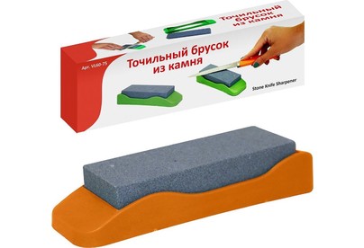 MULTIDOM Точильный брусок из камня, 14.5х4х3.5 см. VL6075
