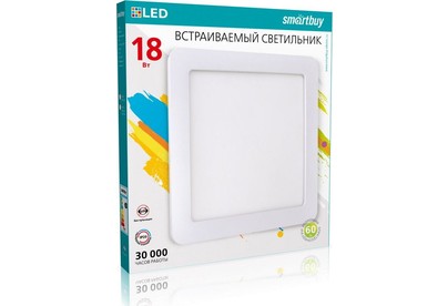 SMARTBUY (SBLDLSq1865K) 18w/6500K
