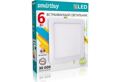 SMARTBUY (SBLDLSq665K) 6w/6500K