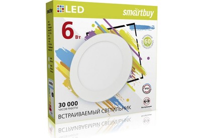 SMARTBUY (SBLDL665K) 6w/6500K