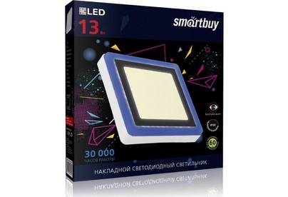 SMARTBUY (SBLSq1DLB133KB) 13w/3000K+B
