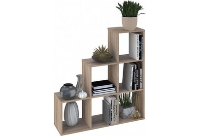 POLINI Стеллаж Polini Home Smart Каскадный 6 секций, дуб (1кор)