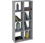 POLINI Стеллаж Polini Home Smart Кубический 8 секции, бетон (1кор)