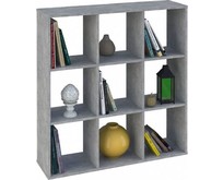POLINI Стеллаж Polini Home Smart Кубический 9 секции, бетон (1кор)