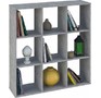 POLINI Стеллаж Polini Home Smart Кубический 9 секции, бетон (1кор)