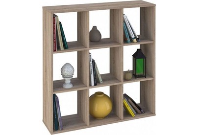 POLINI Стеллаж Polini Home Smart Кубический 9 секции, дуб (1кор)