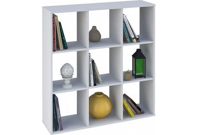 POLINI Стеллаж Polini Home Smart Кубический 9 секций, белый (1кор)