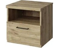 АНРЭКС DOORSET Тумба прикроватная 1SN. Цвет ДУБ НАВАРРА (1 уп)