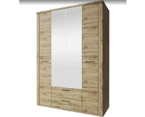 АНРЭКС DOORSET Шкаф 4DG2S Z. Цвет ДУБ НАВАРРА (6 уп)