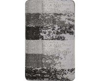 САНАКС 02217 Коврик в ванную SILVER одинарный чёрная ЗЕБРА 50х80 см 100% полиэстер