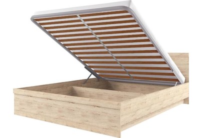 АНРЭКС OSKAR Кровать 140 с подъемником, цвет дуб Санремо