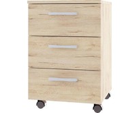 АНРЭКС OSKAR Тумба 3S, цвет дуб Санремо