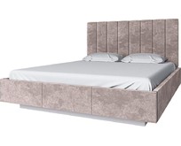 АНРЭКС OLIVIA Кровать 160М с подъемником, цвет вудлайн крем/дуб анкона