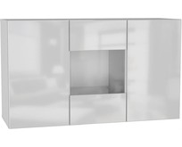 НКМЕБЕЛЬ POINT ТИП1.2 комод Белый/Белый глянец 71774467 (1 кор.)