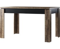 АНРЭКС JAGGER Стол раздвижной цвет Дуб монастырский /Черный (2 уп.)