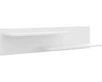 НКМЕБЕЛЬ GLOSS полка навесная Белый/Белый глянец 71373116 (1 пак)