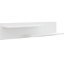 НКМЕБЕЛЬ GLOSS полка навесная Белый/Белый глянец 71373116 (1 пак)