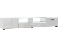 НКМЕБЕЛЬ GLOSS тумба для ТВ200 Белый/Белый глянец 71373115 (3 кор.)