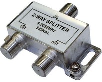 СИГНАЛ (6449) Сплиттер 2WAY 52050МГц, с проходом по питанию