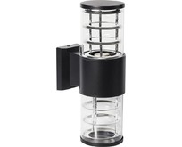 SMARTBUY ( SBLWLBK22E27) настенный E27*2 Black/IP65