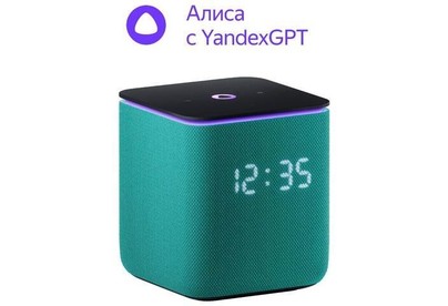 ЯНДЕКС YNDX00054EMD Умная колонка Станция Миди с Алисой зеленый