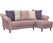 ЭЛЕГИЯ Ника Мягкий угол (еврокнижка) PLUSH PURPLE VELVET PLUSH CREAM PLUSH ROSE WOOD Венге (Лак) Категория 4 (4 кор.)