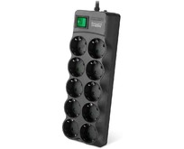 SVEN SF10E16 5,0 м (10 розеток) черный