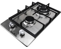 ELTRONIC (3318) 2 конфорки, нержавеющая сталь
