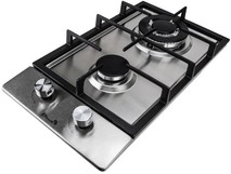 ELTRONIC (3318) 2 конфорки, нержавеющая сталь
