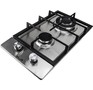 ELTRONIC (3318) 2 конфорки, нержавеющая сталь