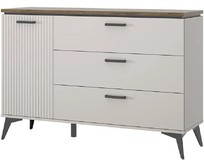 АНРЭКС VINATI Тумба 1D3S Цвет ПЕРСИДСКИЙ ЖЕМЧУГ/АМАРОК (3 уп.)