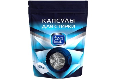 TOP HOUSE Капсулы для стирки, 90 шт (181176)