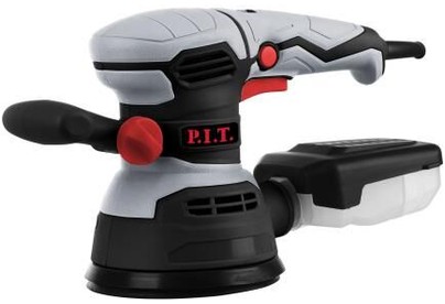 P.I.T. Шлифмашина орбитальная электрич. PDS125C1 (430Вт, 125мм, 400013500об/мин, доп. рукоятка)