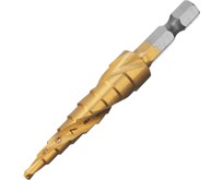 MATRIX Сверло ступенчатое 456789101112 мм, HSS, спиральный профиль, шестигранный хвостовик 72353