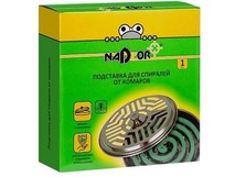 NADZOR Подставка для спирали от комаров с крышкой