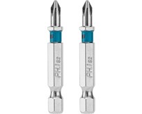 GROSS Бита PH1х50мм, сталь S2, шестигр., 2 шт.//