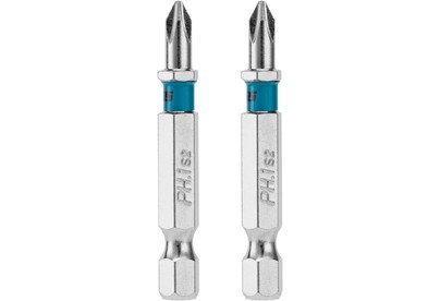 GROSS Бита PH1х50мм, сталь S2, шестигр., 2 шт.//