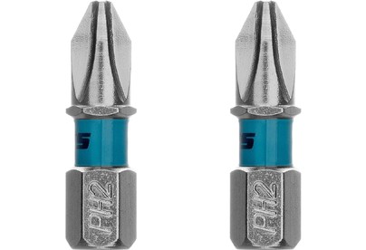 GROSS Бита PH2х25мм, сталь S2, шестигр., 2 шт.//