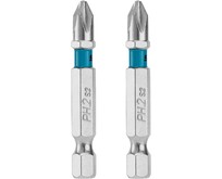 GROSS Бита PH2х50мм, сталь S2, шестигр., 2 шт.//