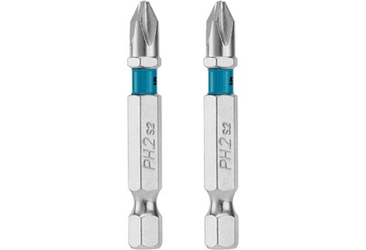 GROSS Бита PH2х50мм, сталь S2, шестигр., 2 шт.//